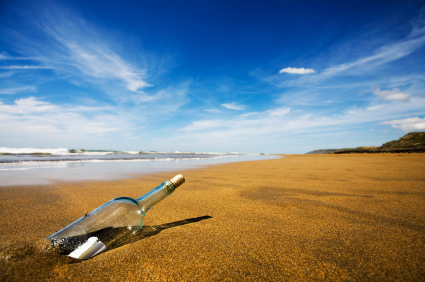 Message in a bottle