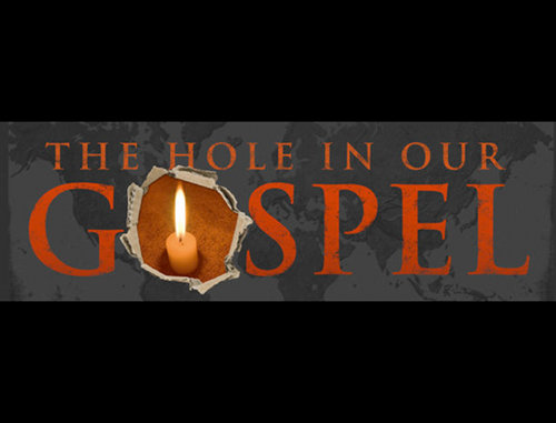 The hole in our Gospel