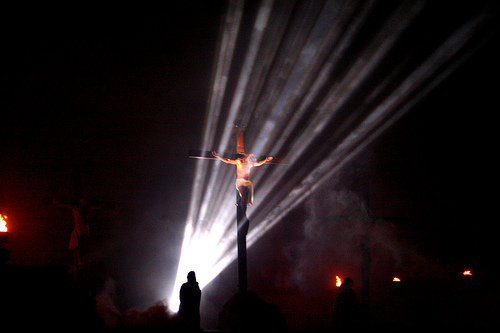 Jesus at the cross